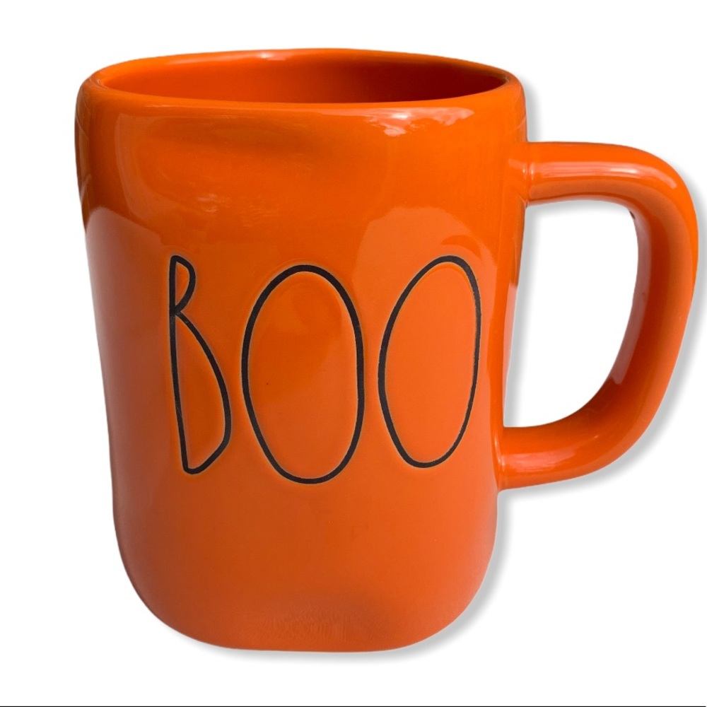 Rae Dunn Boo Orange Mug
